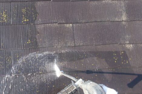 外壁塗装　春日井市　屋根塗装　高圧洗浄