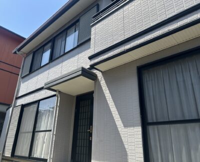 外壁屋根塗装工事完工です。グッドペインターのご利用ありがとうございます。