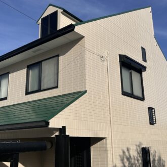外壁屋根塗装工事完工です。グッドペインターのご利用ありがとうございます。